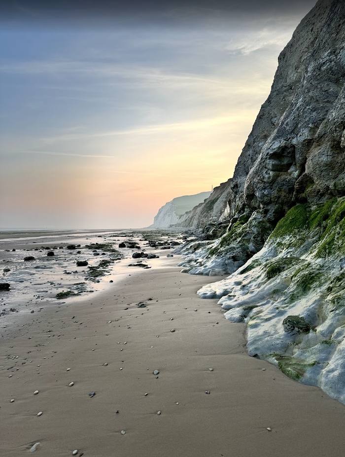 Cran d Escalles fossil cliffs